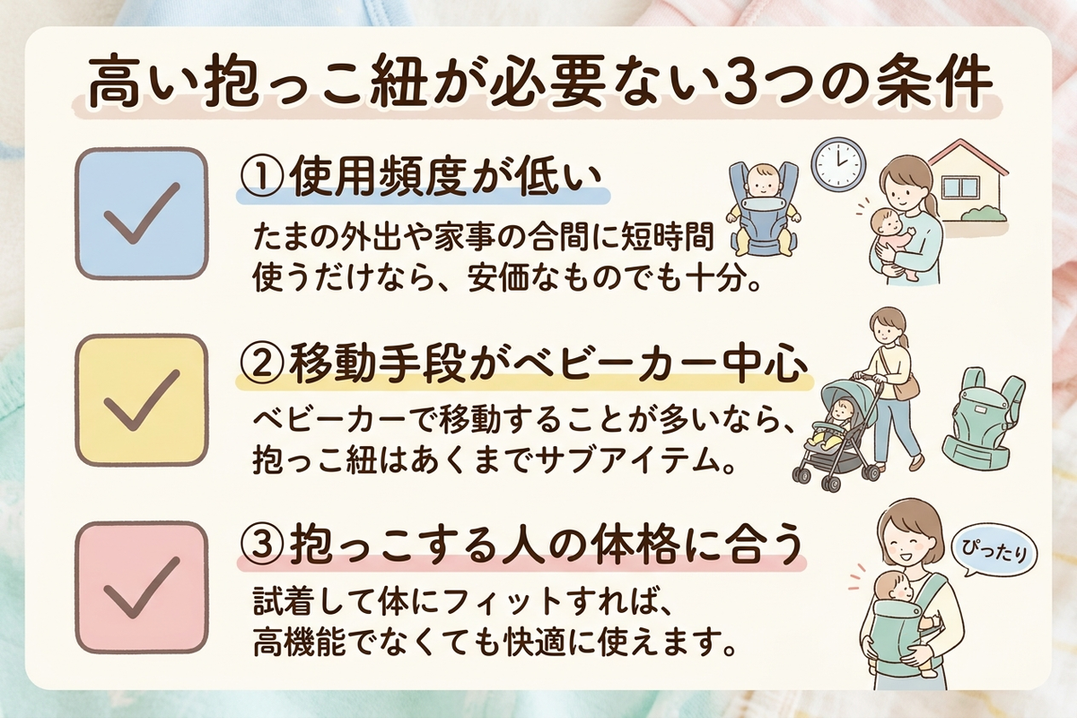 エルゴベビーが選ばれる理由