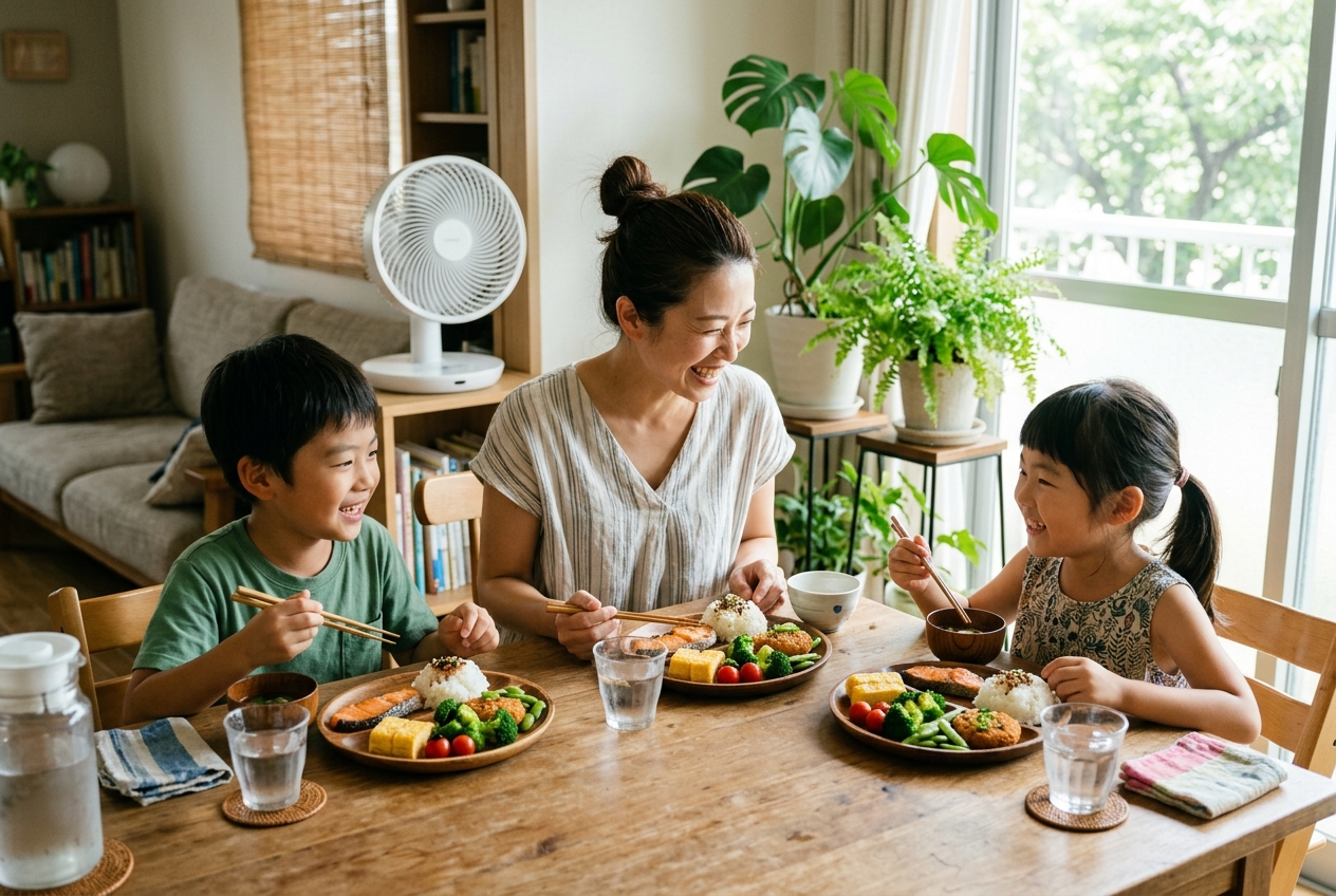 家族で楽しむワンプレートランチ
