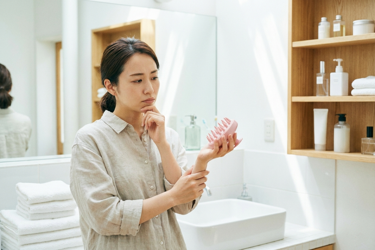 「高いシャンプーブラシは要らない」と言える理由｜100均と1万円の差を頭皮環境から検証