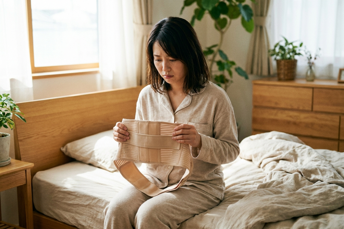 3千円の骨盤矯正ベルトで失敗した話｜産後ダイエットで本当に効いたのはこれだけだった
