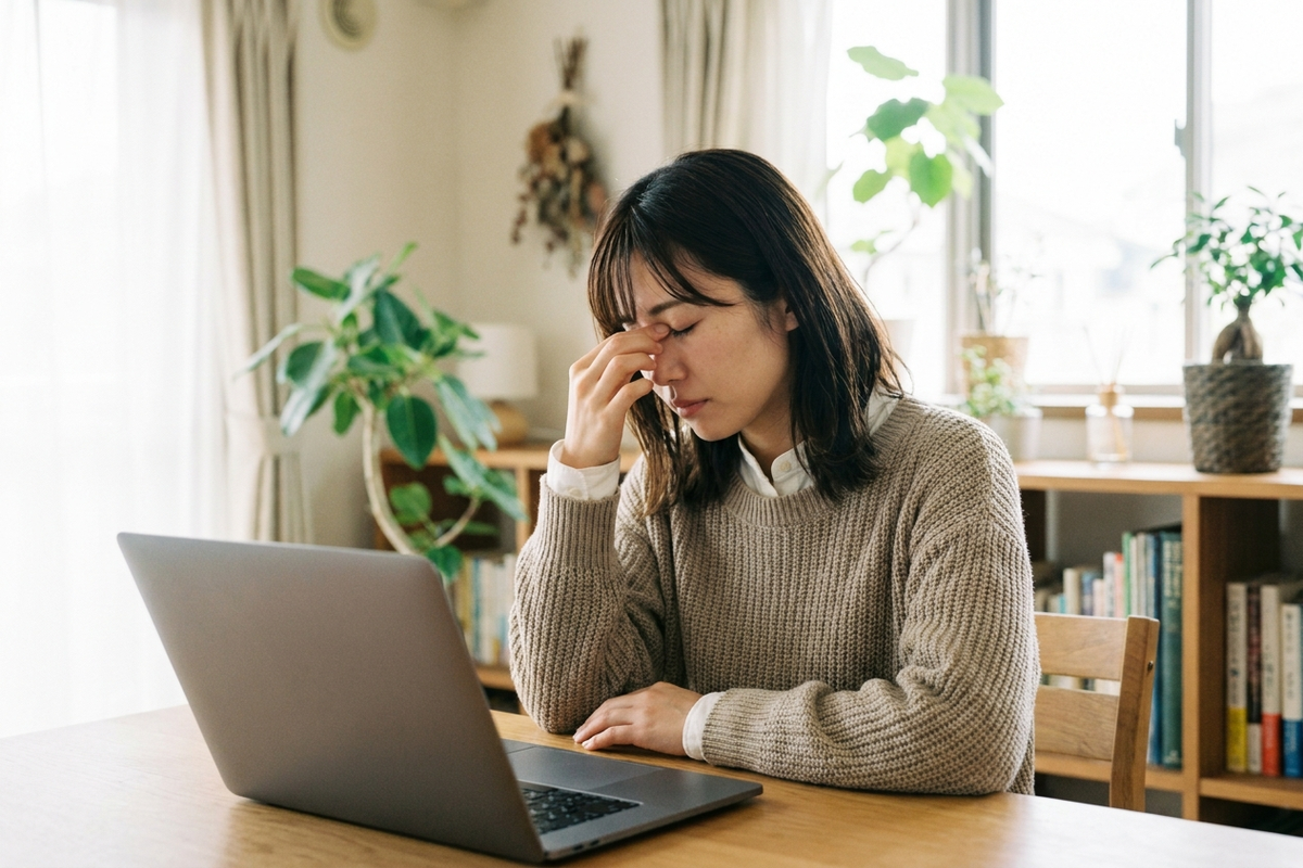 「PCメガネって本当に目に効くの？」AIに聞いてみた｜ブルーライトカットの科学的根拠と本当に効く対策【2026年版】