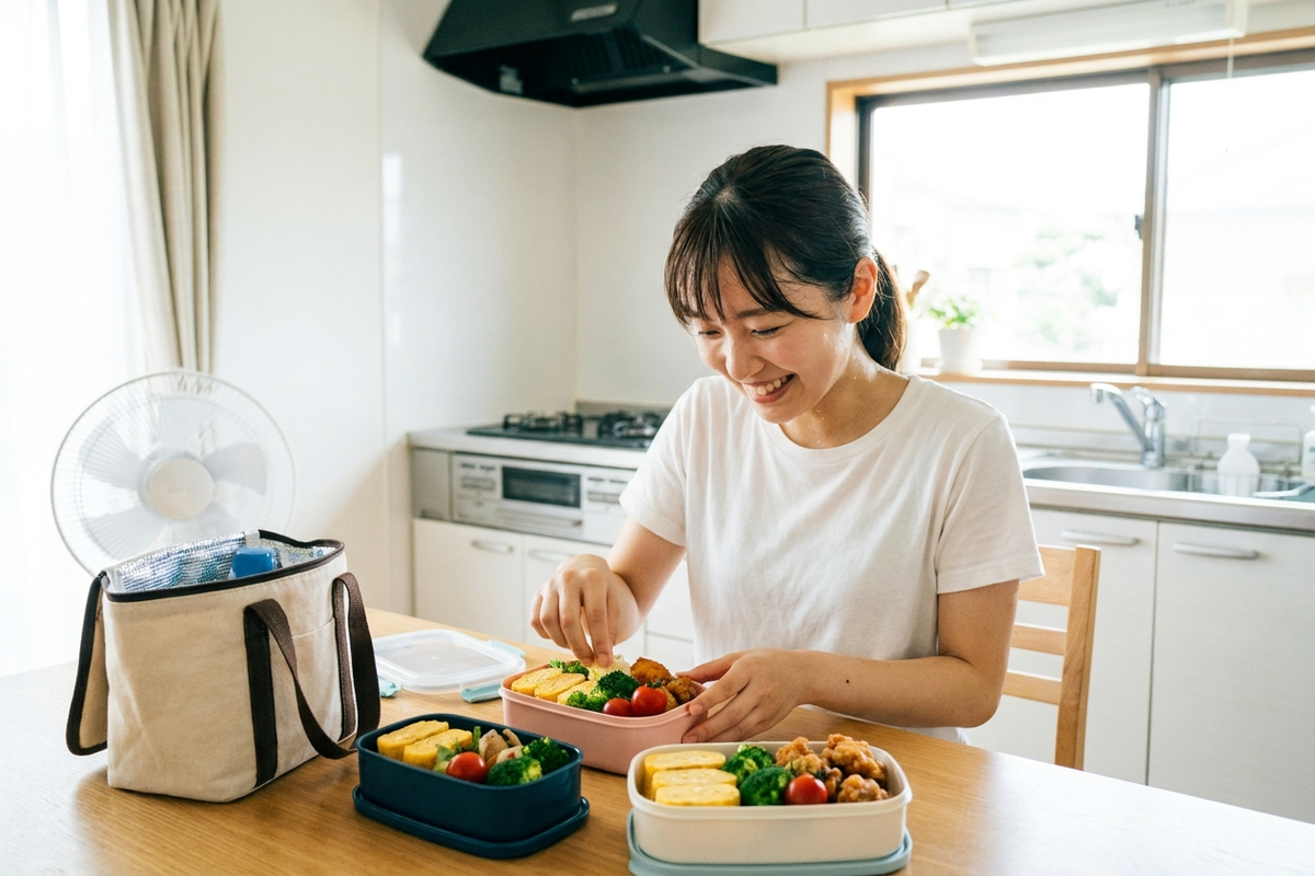 運動会のお弁当、残暑でも傷まない詰め方の悩みをAIと解決【2026年】