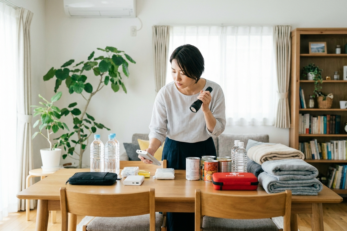 「モバイルバッテリー、防災の日に点検してますか？」AIに聞いてみた｜残量管理と月1点検でわかった劣化のサイン【2026年版】
