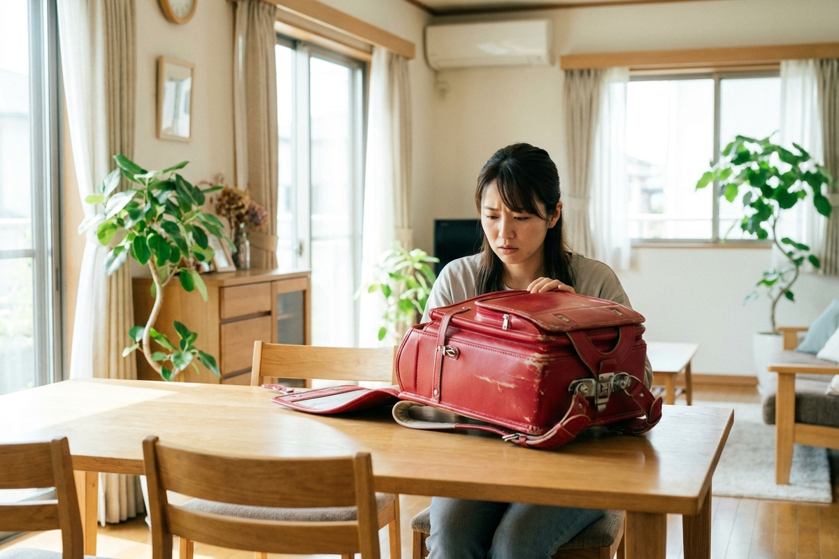 フリマアプリでランドセルを買って後悔した話｜入学準備で学んだ3つの注意点【2026年版】