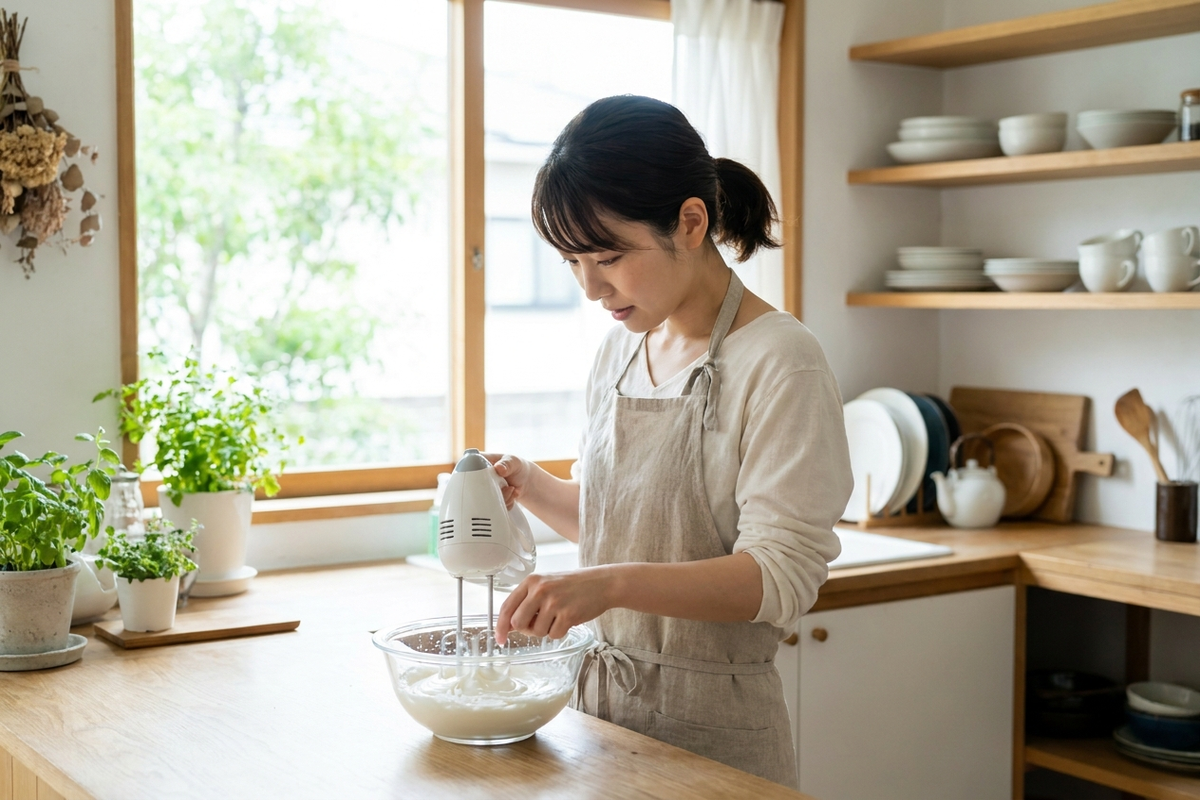 ハンドミキサーを買うべき人・買わなくていい人｜泡立て器だけで十分なのか徹底検証【2026年版】