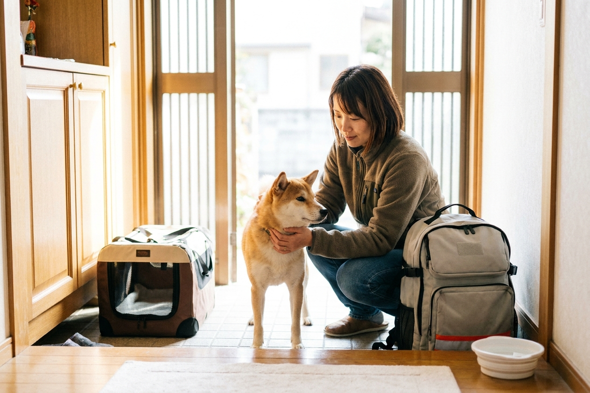 愛犬・愛猫と一緒に見直す「ペット防災」持ち出し袋の中身【防災の日2026】