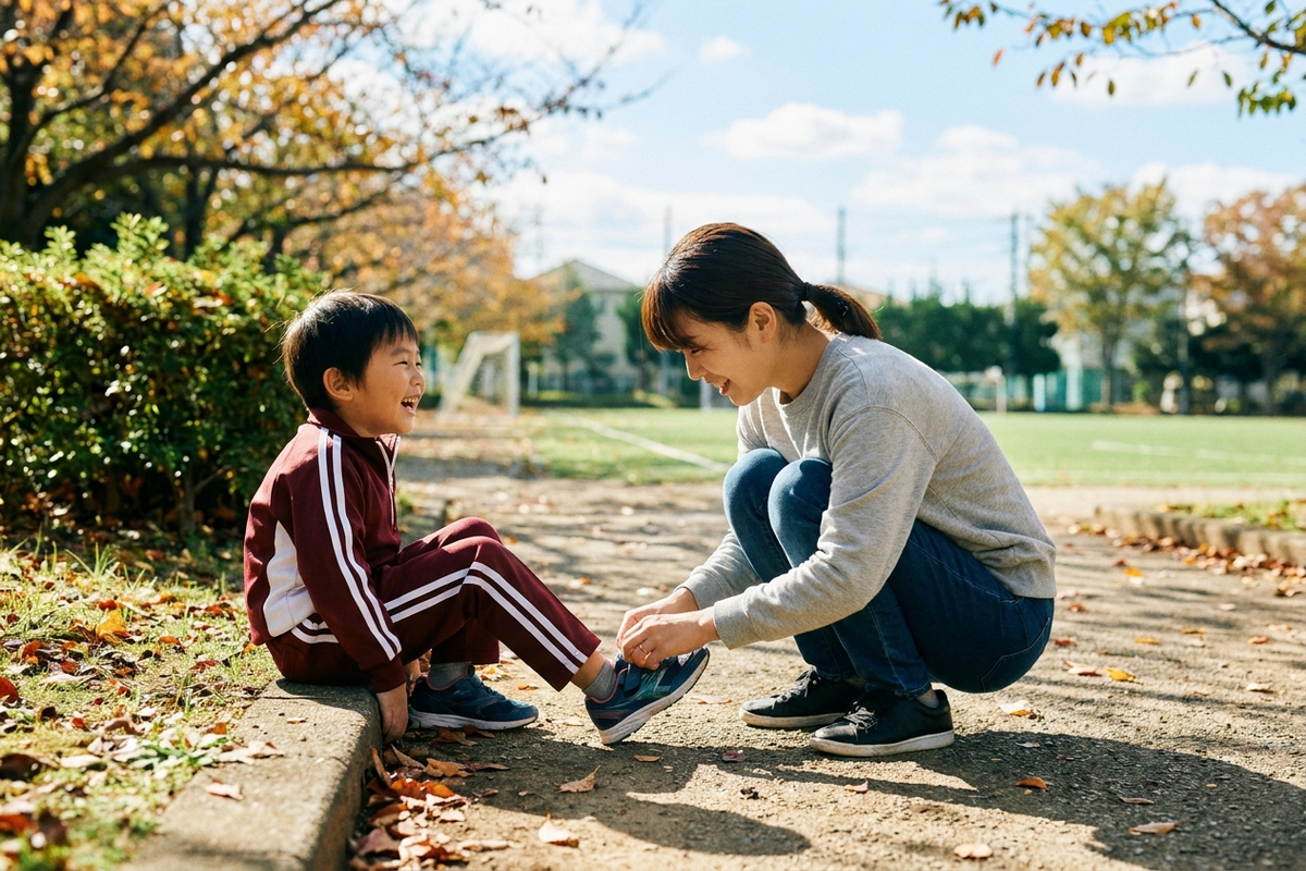 運動会シーズンの子どもの靴、サイズアウトのサインと通販での正しい測り方【2026年】