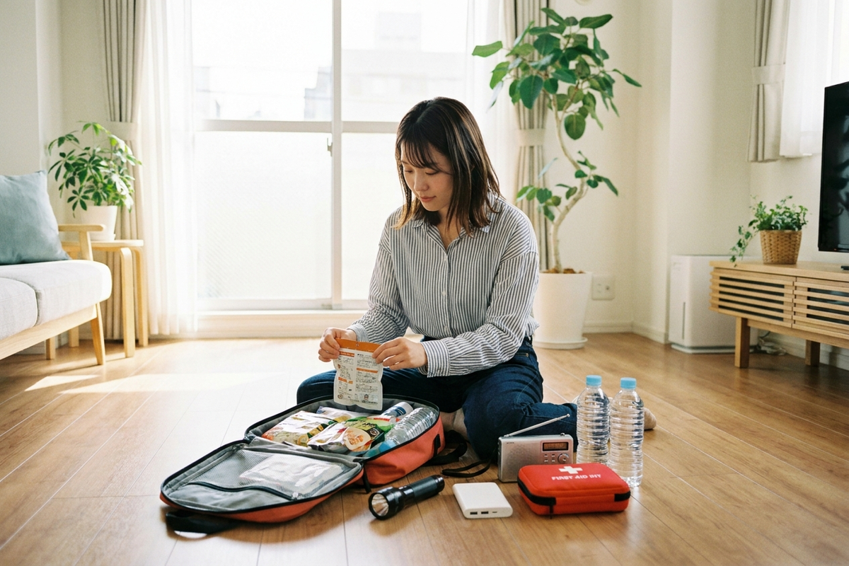 防災リュックの中身、毎年総入れ替えしなくていい｜買い替え不要な条件と本当に見直すべきもの【2026年版】