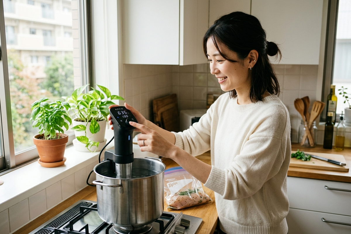 たった1台の低温調理器で、共働き夫婦の「今日何作ろう」がなくなる理由【2026年版】