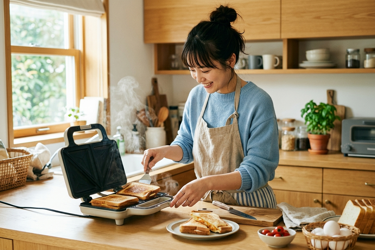 たった1台のホットサンドメーカーで朝ごはんが変わる理由｜忙しい朝・子どものお弁当で手放せなくなった理由【2026年版】