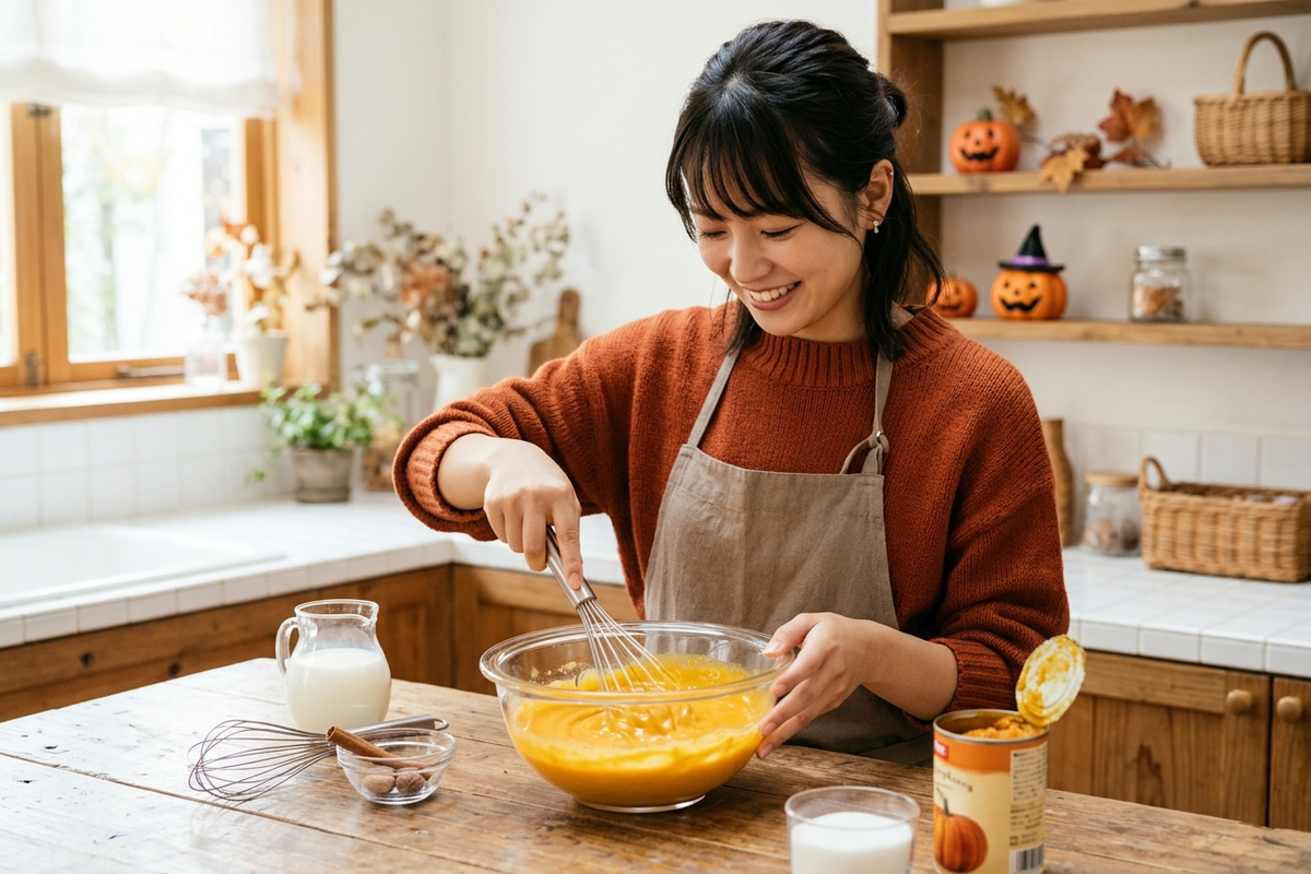 ハロウィンのかぼちゃプリン、手作りと市販キットどっちが得？材料費と所要時間で検証してみた【2026年版】
