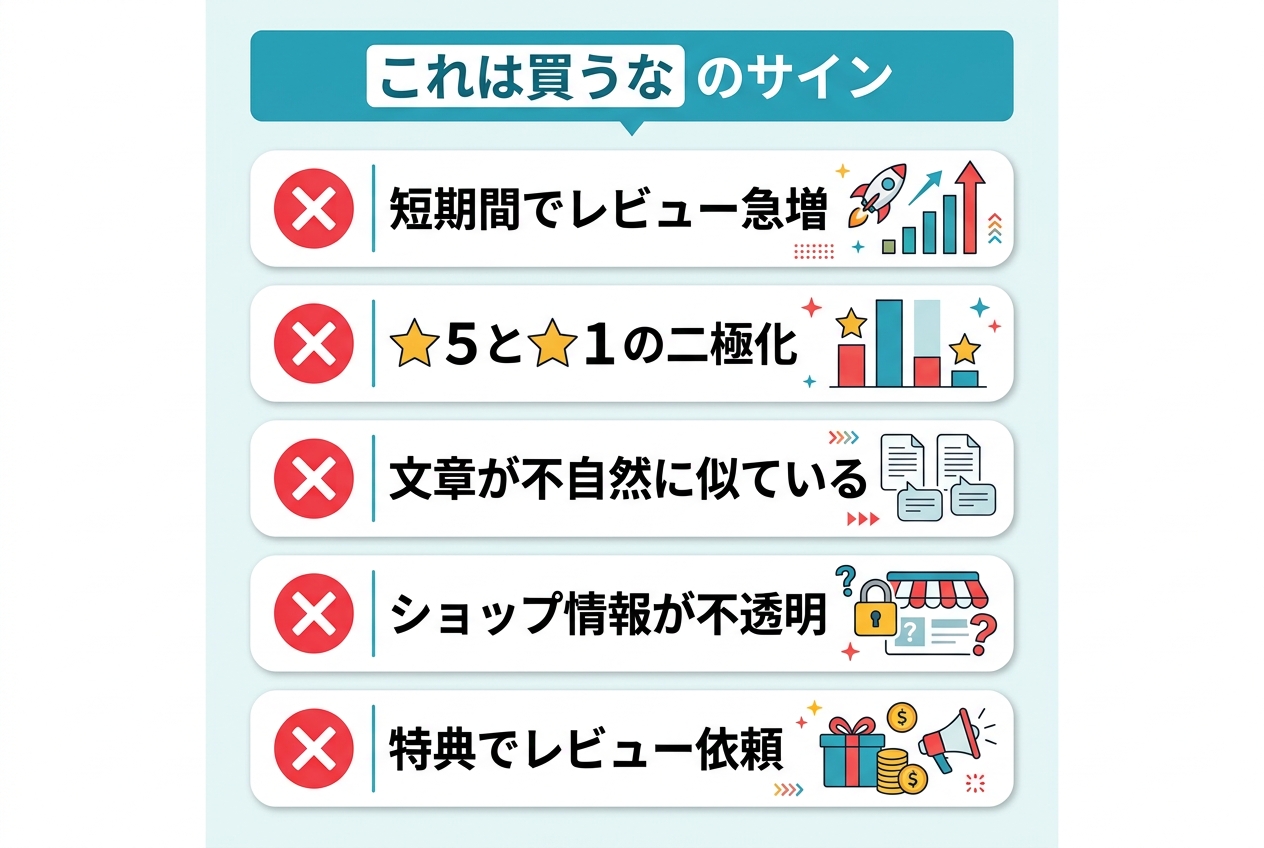 これは買うなのサイン10項目チェックリスト