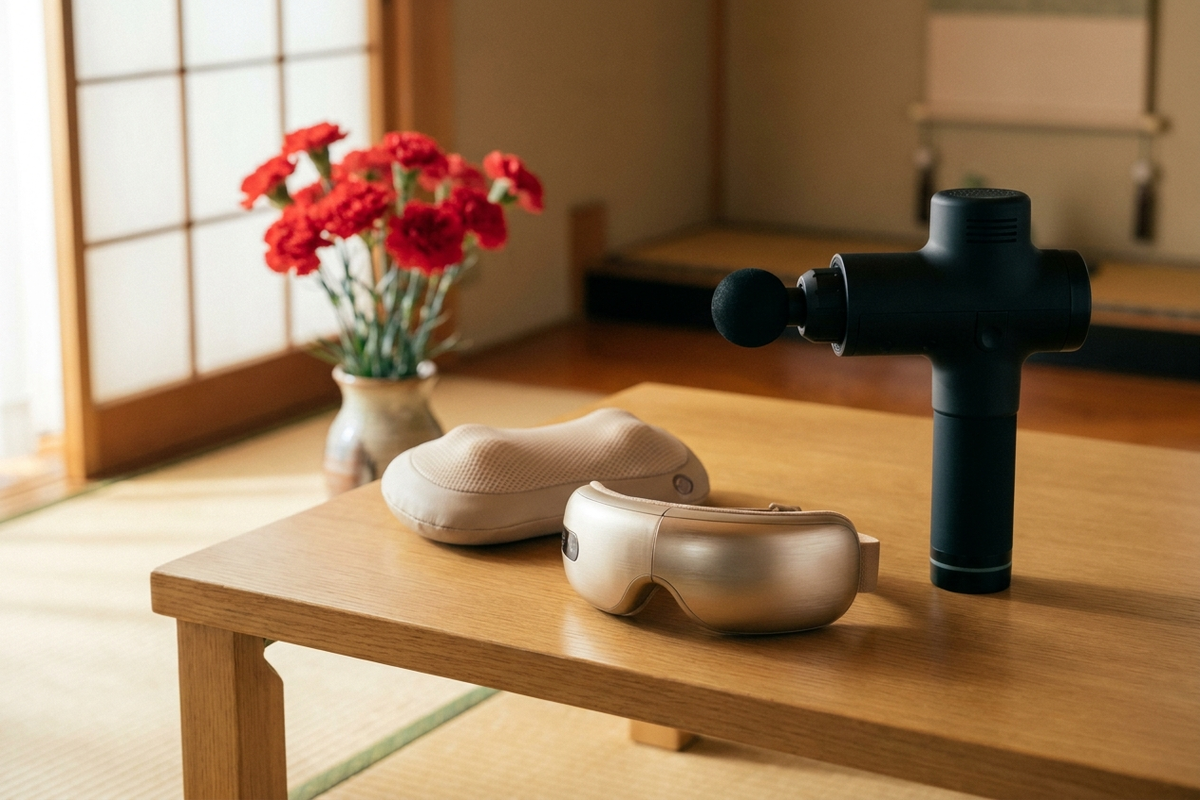 健康家電をプレゼントするイメージ