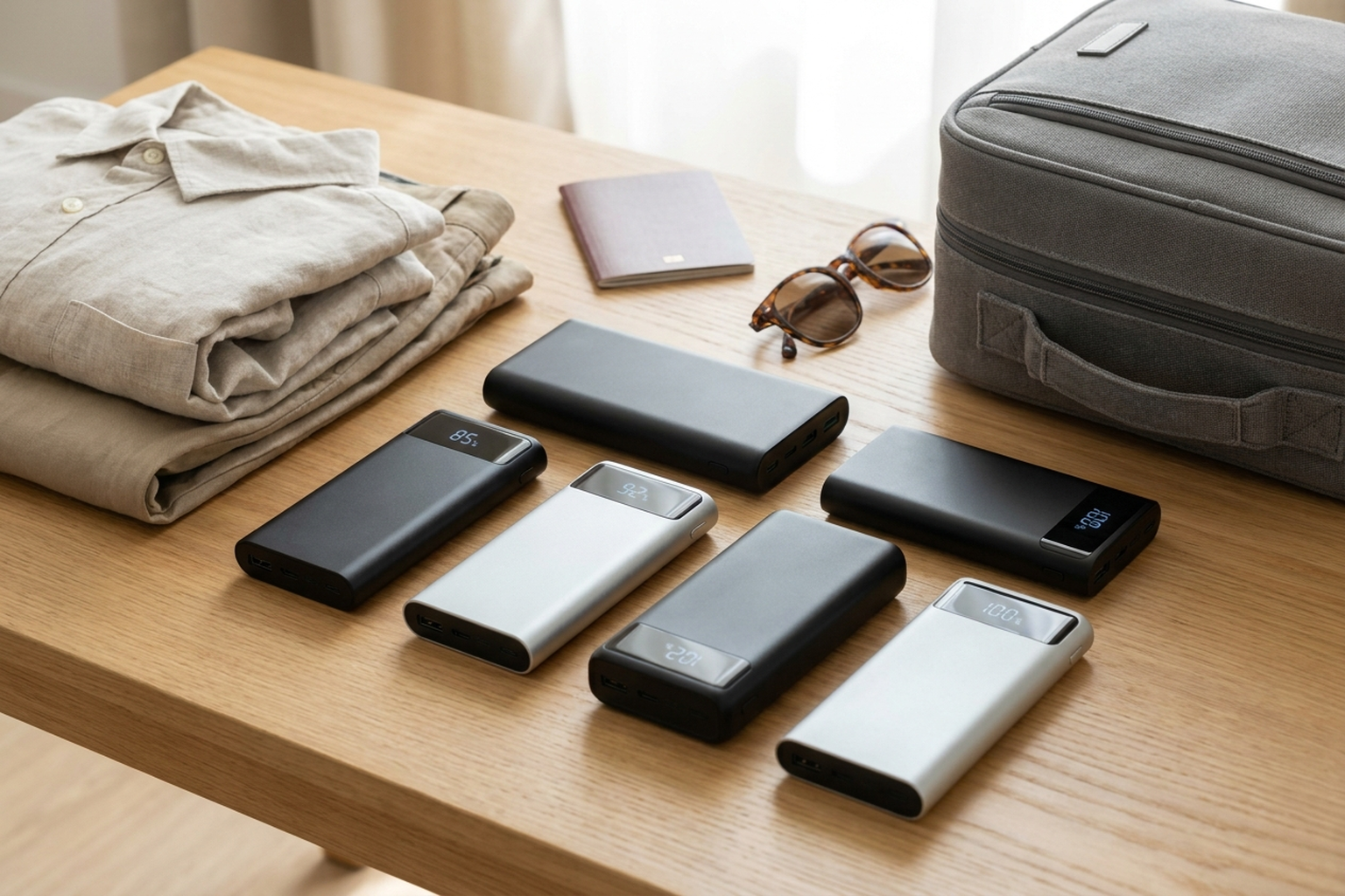 Power bank ad alta capacità per i viaggi estivi 2026