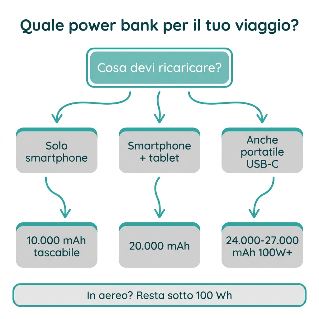 Quale power bank scegliere per il tuo viaggio: guida alla scelta