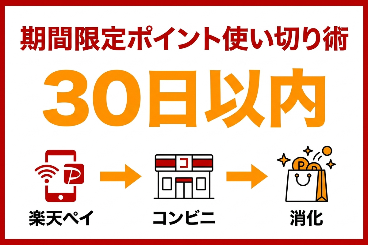 期間限定ポイント使い切り術